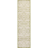 Madrid Vintage Filigree Textured Weave Indoor/outdoor Runner Rug