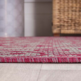 Madrid Vintage Filigree Textured Weave Indoor/outdoor Runner Rug
