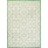 Madrid Vintage Filigree Textured Weave Indoor/outdoor Area Rug