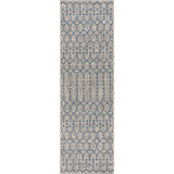 Ourika Moroccan Geometric Textured Weave Indoor/outdoor Runner Rug