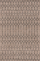 Ourika Moroccan Geometric Textured Weave Indoor/outdoor Area Rug