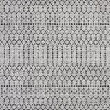 Ourika Moroccan Geometric Textured Weave Indoor/outdoor Square Rug