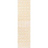 Ourika Moroccan Geometric Textured Weave Indoor/outdoor Runner Rug