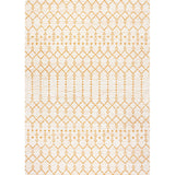 Ourika Moroccan Geometric Textured Weave Indoor/outdoor Area Rug