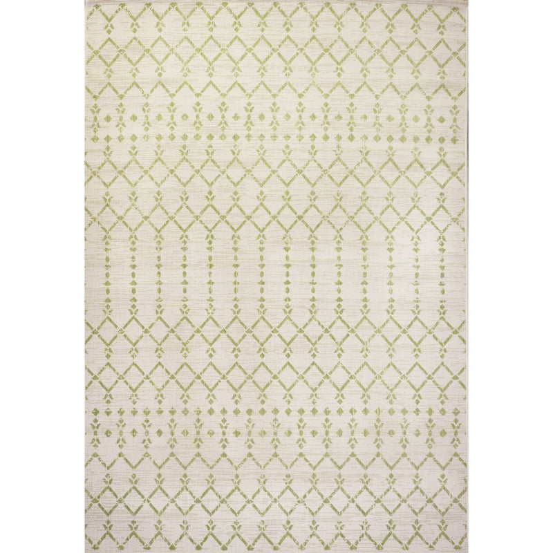 Ourika Moroccan Geometric Textured Weave Indoor/outdoor Rug