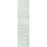 Ourika Moroccan Geometric Textured Weave Indoor/outdoor Runner Rug
