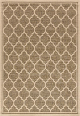 Trebol Moroccan Trellis Textured Weave Indoor/outdoor Area Rug