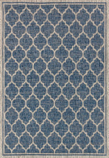 Trebol Moroccan Trellis Textured Weave Indoor/outdoor Area Rug