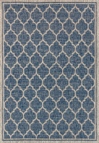 Trebol Moroccan Trellis Textured Weave Indoor/outdoor Area Rug