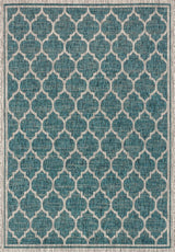 Trebol Moroccan Trellis Textured Weave Indoor/outdoor Area Rug