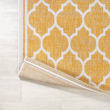 Trebol Moroccan Trellis Textured Weave Indoor/outdoor Area Rug