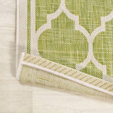 Trebol Moroccan Trellis Textured Weave Indoor/outdoor Area Rug