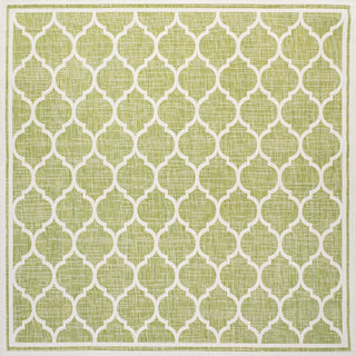 Trebol Moroccan Trellis Textured Weave Indoor/outdoor Square Rug
