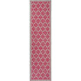 Fuchsia/Light Gray