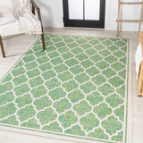 Trebol Moroccan Trellis Textured Weave Indoor/outdoor Area Rug
