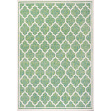 Trebol Moroccan Trellis Textured Weave Indoor/outdoor Area Rug