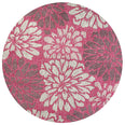 Fuchsia/Light Gray