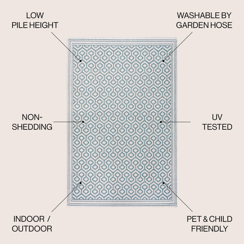 Marvao Diamond Trellis Indoor/outdoor Area Rug