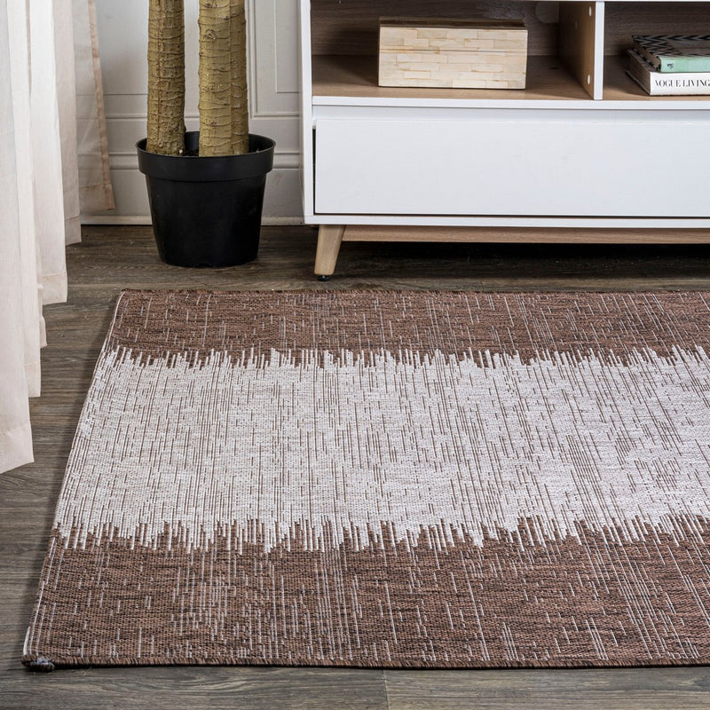 Tavira Modern Strie' Indoor/outdoor Area Rug