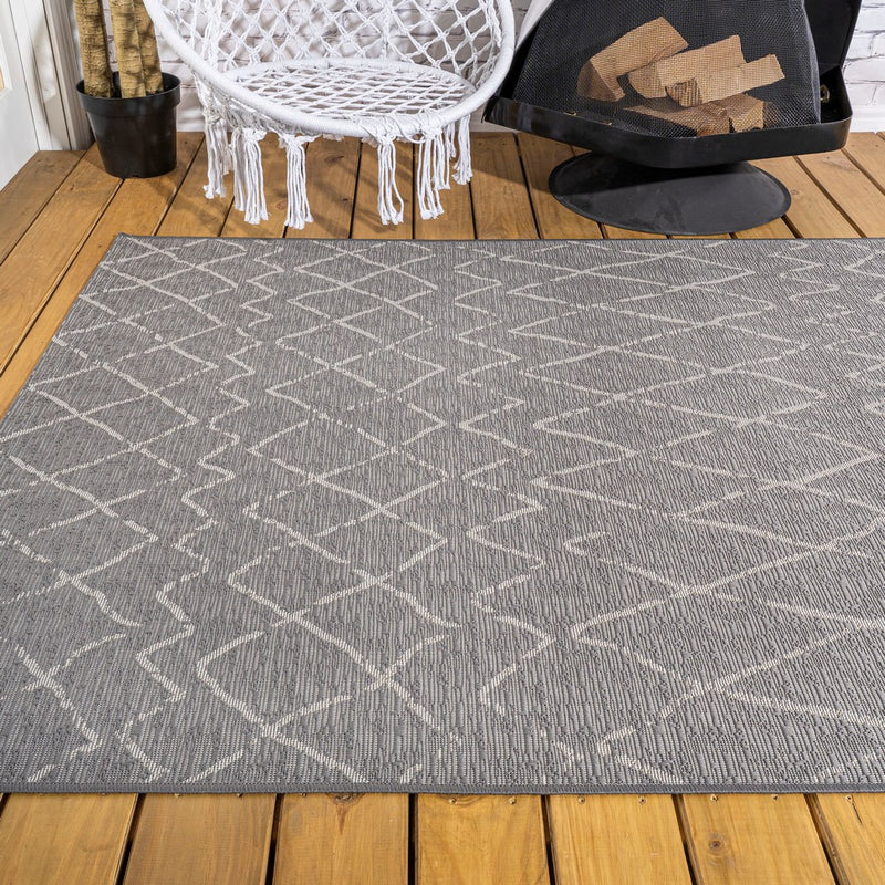 Madaba Moroccan Trellis Indoor/outdoor Area Rug