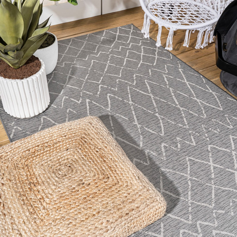 Madaba Moroccan Trellis Indoor/outdoor Area Rug