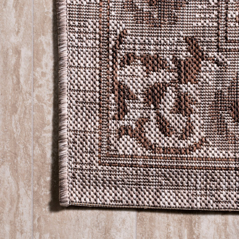 Jerash Ornate Medallion Indoor/outdoor Area Rug