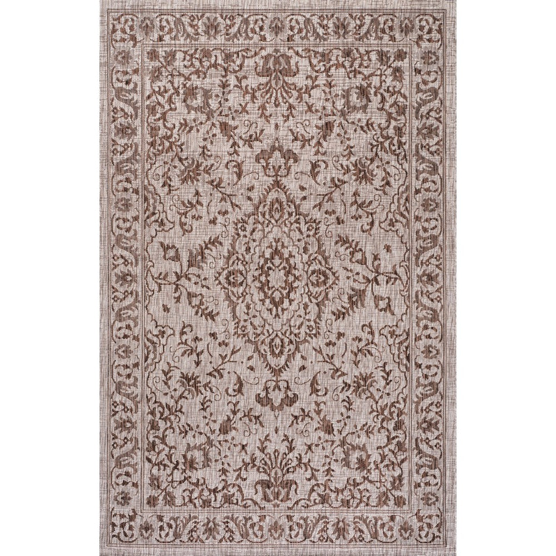 Jerash Ornate Medallion Indoor/outdoor Area Rug