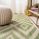 Sintra Diamond Tribal Indoor/outdoor Area Rug