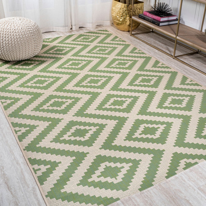 Sintra Diamond Tribal Indoor/outdoor Area Rug