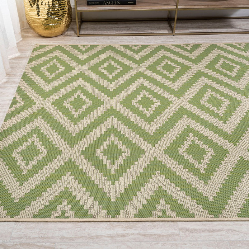 Sintra Diamond Tribal Indoor/outdoor Area Rug