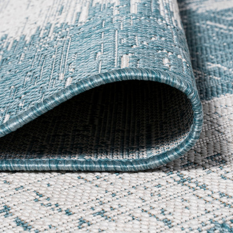Scandi Minimalist Border Indoor/outdoor Area Rug