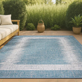 Scandi Minimalist Border Indoor/outdoor Area Rug