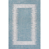Scandi Minimalist Border Indoor/outdoor Area Rug