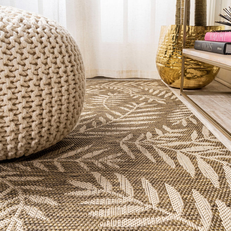 Nevis Palm Frond Indoor/outdoor Area Rug