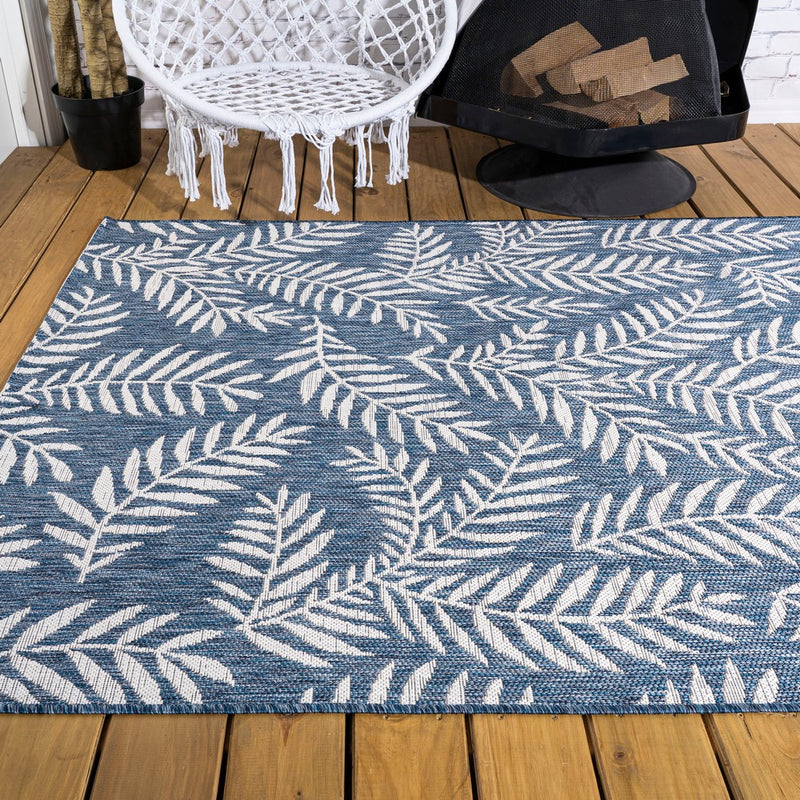 Nevis Palm Frond Indoor/outdoor Area Rug