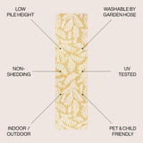 Nevis Palm Frond Indoor/outdoor Area Rug