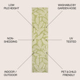 Nevis Palm Frond Indoor/outdoor Area Rug