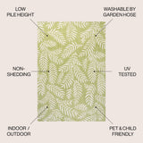 Nevis Palm Frond Indoor/outdoor Area Rug