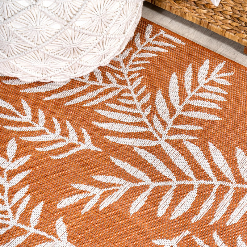 Nevis Palm Frond Indoor/outdoor Area Rug