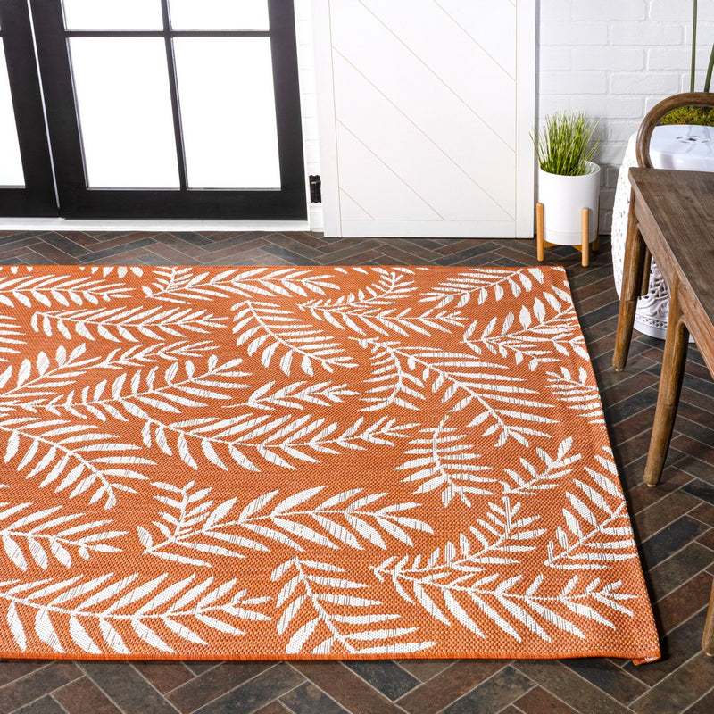 Nevis Palm Frond Indoor/outdoor Area Rug