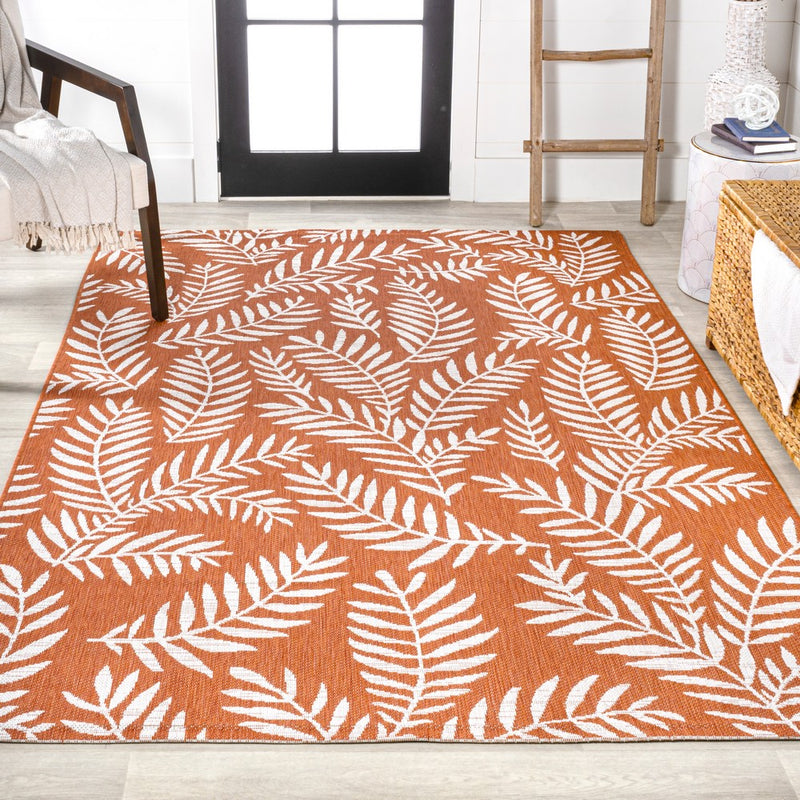 Nevis Palm Frond Indoor/outdoor Area Rug