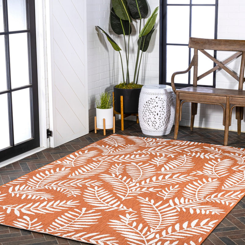Nevis Palm Frond Indoor/outdoor Area Rug