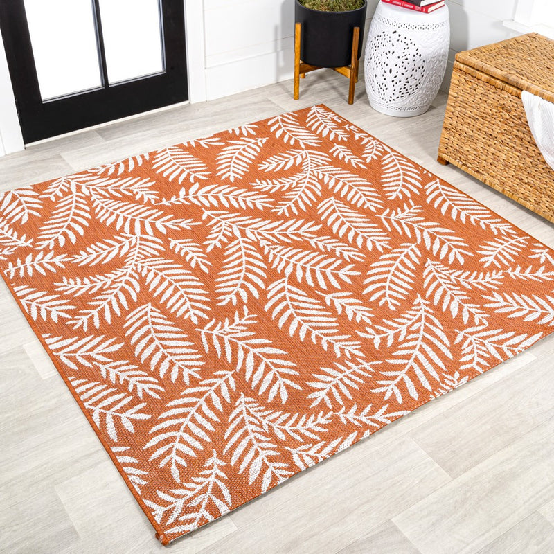 Nevis Palm Frond Indoor/outdoor Area Rug
