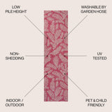 Nevis Palm Frond Indoor/outdoor Area Rug