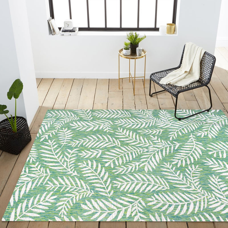 Nevis Palm Frond Indoor/outdoor Area Rug