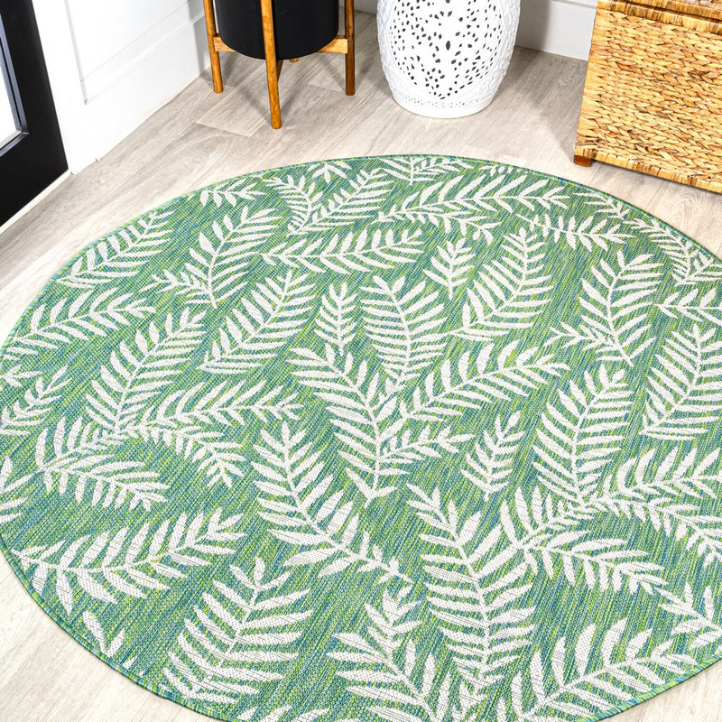Nevis Palm Frond Indoor/outdoor Area Rug