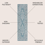 Galon Filigree Indoor/outdoor Area Rug