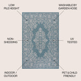 Galon Filigree Indoor/outdoor Area Rug