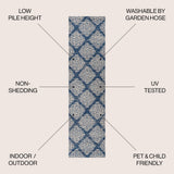 Tuscany Ornate Medallions Indoor/outdoor Area Rug