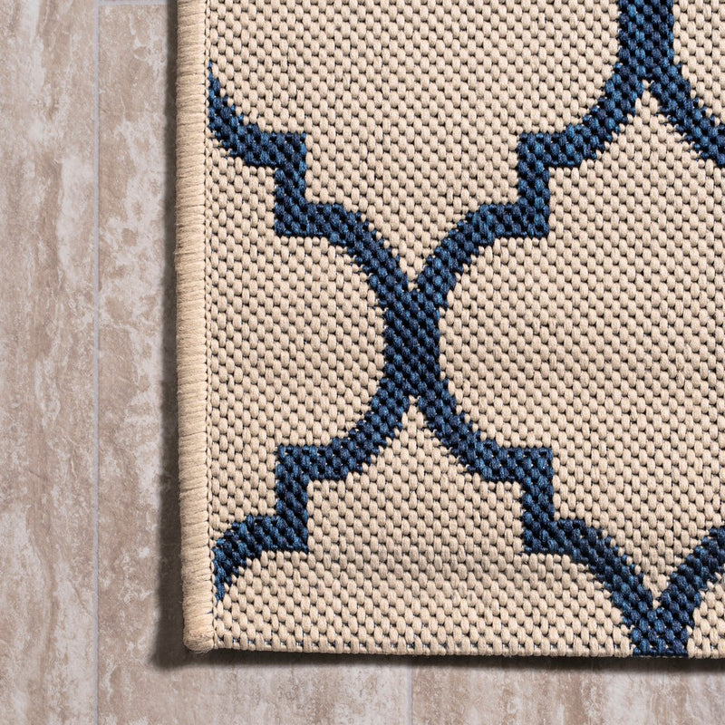 Arabesque Ogee Trellis Indoor/outdoor  Area Rug